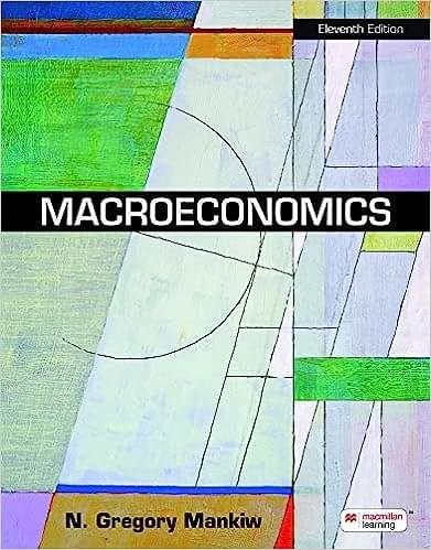 Testbank for Macroeconomics, 11e Gregory Mankiw
